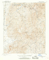 Cohutta Mtn Georgia Historical topographic map, 1:62500 scale, 15 X 15 Minute, Year 1911