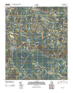 Collins Georgia Historical topographic map, 1:24000 scale, 7.5 X 7.5 Minute, Year 2011