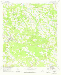 Collins Georgia Historical topographic map, 1:24000 scale, 7.5 X 7.5 Minute, Year 1970