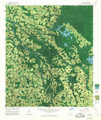Colon Georgia Historical topographic map, 1:24000 scale, 7.5 X 7.5 Minute, Year 1967