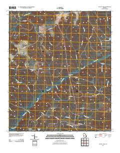 County Line Georgia Historical topographic map, 1:24000 scale, 7.5 X 7.5 Minute, Year 2011