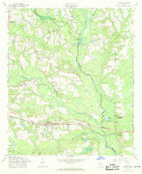 Daisy Georgia Historical topographic map, 1:24000 scale, 7.5 X 7.5 Minute, Year 1958