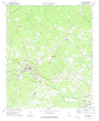 Dallas Georgia Historical topographic map, 1:24000 scale, 7.5 X 7.5 Minute, Year 1973