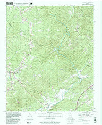 Dawsonville Georgia Historical topographic map, 1:24000 scale, 7.5 X 7.5 Minute, Year 1997
