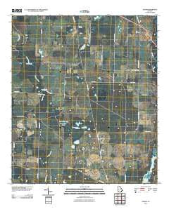 Desser Georgia Historical topographic map, 1:24000 scale, 7.5 X 7.5 Minute, Year 2011