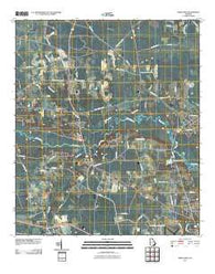Dixie Union Georgia Historical topographic map, 1:24000 scale, 7.5 X 7.5 Minute, Year 2011