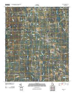 Doerun Georgia Historical topographic map, 1:24000 scale, 7.5 X 7.5 Minute, Year 2011