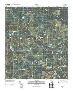 Doles Georgia Historical topographic map, 1:24000 scale, 7.5 X 7.5 Minute, Year 2011