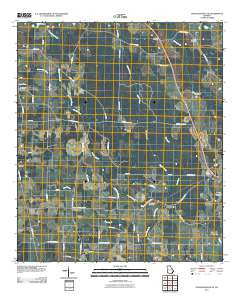 Donalsonville NE Georgia Historical topographic map, 1:24000 scale, 7.5 X 7.5 Minute, Year 2011