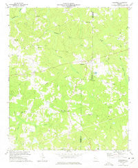 Draketown Georgia Historical topographic map, 1:24000 scale, 7.5 X 7.5 Minute, Year 1973