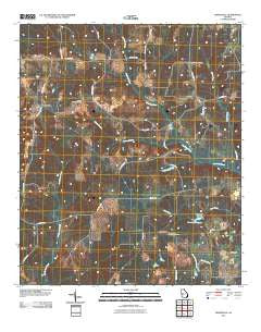 Draneville Georgia Historical topographic map, 1:24000 scale, 7.5 X 7.5 Minute, Year 2011