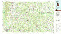Dublin Georgia Historical topographic map, 1:100000 scale, 30 X 60 Minute, Year 1981