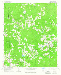 Durand Georgia Historical topographic map, 1:24000 scale, 7.5 X 7.5 Minute, Year 1964