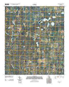 Elmodel Georgia Historical topographic map, 1:24000 scale, 7.5 X 7.5 Minute, Year 2011