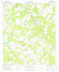 Empire Georgia Historical topographic map, 1:24000 scale, 7.5 X 7.5 Minute, Year 1974
