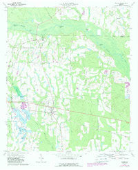 Enigma Georgia Historical topographic map, 1:24000 scale, 7.5 X 7.5 Minute, Year 1973