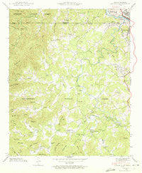 Epworth Georgia Historical topographic map, 1:24000 scale, 7.5 X 7.5 Minute, Year 1941