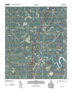 Eulonia Georgia Historical topographic map, 1:24000 scale, 7.5 X 7.5 Minute, Year 2011