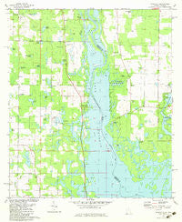 Fairchild Georgia Historical topographic map, 1:24000 scale, 7.5 X 7.5 Minute, Year 1982