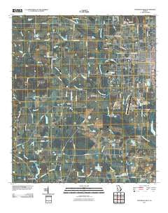 Fitzgerald West Georgia Historical topographic map, 1:24000 scale, 7.5 X 7.5 Minute, Year 2011