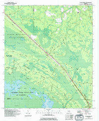Fort Mudge Georgia Historical topographic map, 1:24000 scale, 7.5 X 7.5 Minute, Year 1994