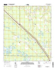 Fort Mudge Georgia Current topographic map, 1:24000 scale, 7.5 X 7.5 Minute, Year 2014