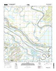 Fort Pulaski Georgia Current topographic map, 1:24000 scale, 7.5 X 7.5 Minute, Year 2014