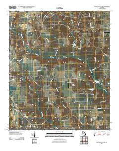 Fort Valley East Georgia Historical topographic map, 1:24000 scale, 7.5 X 7.5 Minute, Year 2011
