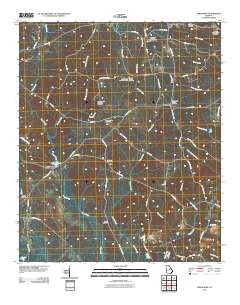 Friendship Georgia Historical topographic map, 1:24000 scale, 7.5 X 7.5 Minute, Year 2011