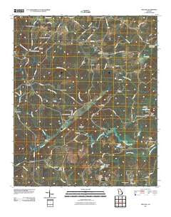 Frolona Georgia Historical topographic map, 1:24000 scale, 7.5 X 7.5 Minute, Year 2011