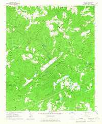 Frolona Georgia Historical topographic map, 1:24000 scale, 7.5 X 7.5 Minute, Year 1964