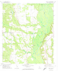 Garden Valley Georgia Historical topographic map, 1:24000 scale, 7.5 X 7.5 Minute, Year 1971