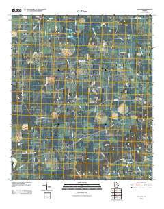 Gee Pond Georgia Historical topographic map, 1:24000 scale, 7.5 X 7.5 Minute, Year 2011