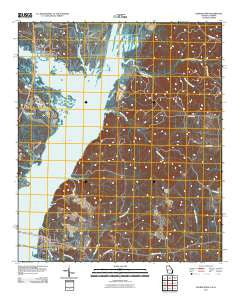 Georgetown Georgia Historical topographic map, 1:24000 scale, 7.5 X 7.5 Minute, Year 2011