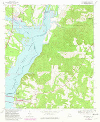Georgetown Georgia Historical topographic map, 1:24000 scale, 7.5 X 7.5 Minute, Year 1967