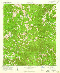 Glen Alta Georgia Historical topographic map, 1:24000 scale, 7.5 X 7.5 Minute, Year 1955