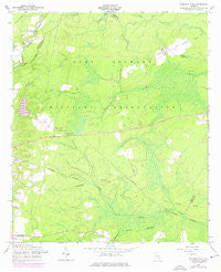 Glennville NE Georgia Historical topographic map, 1:24000 scale, 7.5 X 7.5 Minute, Year 1958
