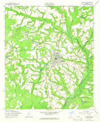 Glennville Georgia Historical topographic map, 1:24000 scale, 7.5 X 7.5 Minute, Year 1958