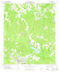 Gordon Georgia Historical topographic map, 1:24000 scale, 7.5 X 7.5 Minute, Year 1973