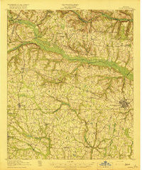 Gough Georgia Historical topographic map, 1:62500 scale, 15 X 15 Minute, Year 1919