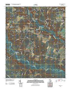 Grange Georgia Historical topographic map, 1:24000 scale, 7.5 X 7.5 Minute, Year 2011