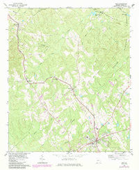 Gray Georgia Historical topographic map, 1:24000 scale, 7.5 X 7.5 Minute, Year 1964