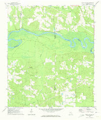 Grays Landing Georgia Historical topographic map, 1:24000 scale, 7.5 X 7.5 Minute, Year 1970
