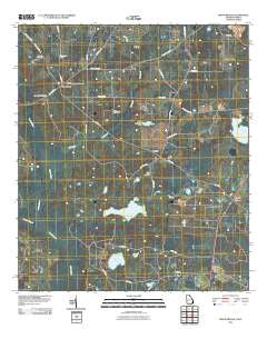 Grooverville Georgia Historical topographic map, 1:24000 scale, 7.5 X 7.5 Minute, Year 2011
