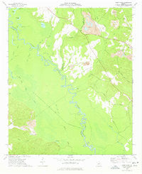 Gumm Pond Georgia Historical topographic map, 1:24000 scale, 7.5 X 7.5 Minute, Year 1973