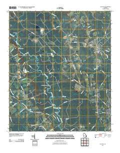 Guyton Georgia Historical topographic map, 1:24000 scale, 7.5 X 7.5 Minute, Year 2011