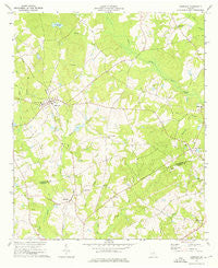 Harrison Georgia Historical topographic map, 1:24000 scale, 7.5 X 7.5 Minute, Year 1973
