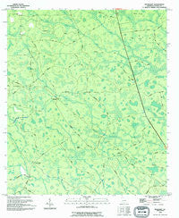 Headlight Georgia Historical topographic map, 1:24000 scale, 7.5 X 7.5 Minute, Year 1994