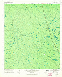 Headlight Georgia Historical topographic map, 1:24000 scale, 7.5 X 7.5 Minute, Year 1968