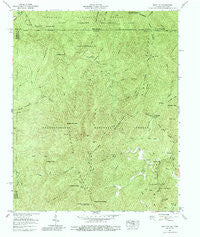 Hemp Top Georgia Historical topographic map, 1:24000 scale, 7.5 X 7.5 Minute, Year 1959